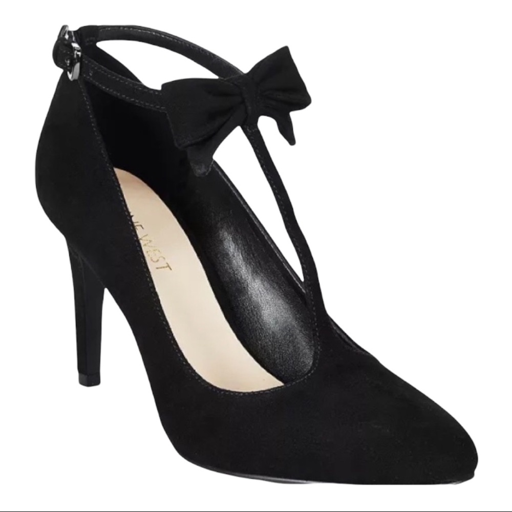 Nine West Hollison Suede Dress Pump Size 6 1/2